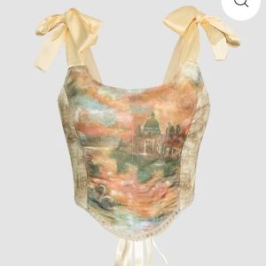 Micas bustier top